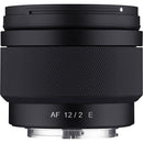 Rokinon 12mm f/2.0 AF Compact Ultra Wide-Angle Lens for Sony E-Mount