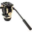 Libec NH10 75mm Ball/Flat Base Video Head with Pan Handle (8.8 lb Payload)