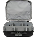 Shell-Case Hybrid 350 Lightweight Utility Case with Pouch and Dividers (Black)