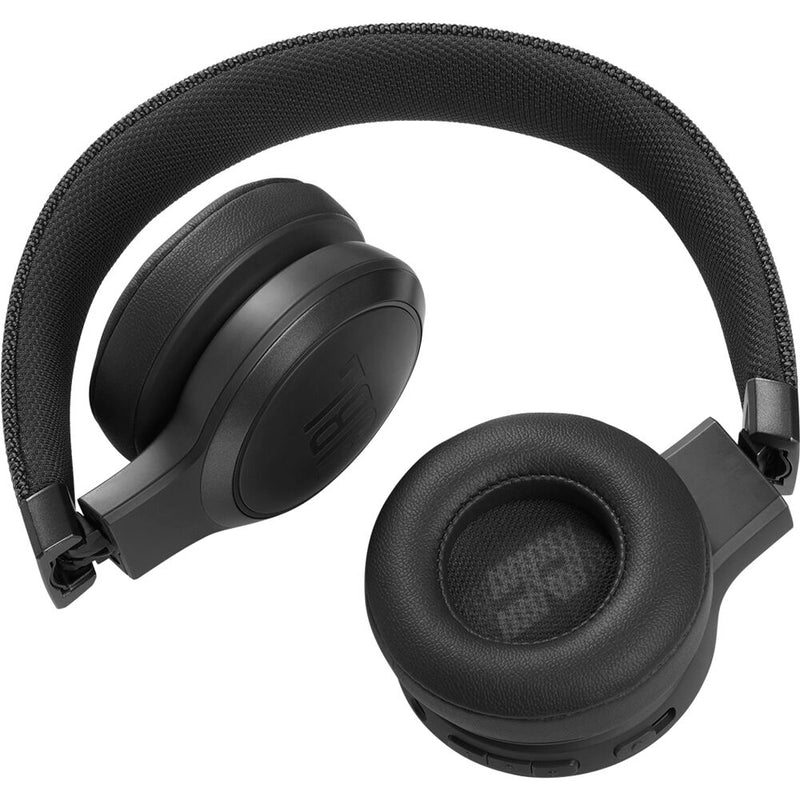 JBL Live 460NC Noise-Canceling Wireless On-Ear Headphones (Black)