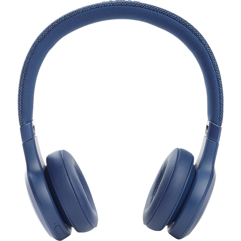 JBL Live 460NC Noise-Canceling Wireless On-Ear Headphones (Blue)