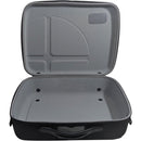 Shell-Case Hybrid 350 Lightweight Semi-Rigid Utility Case, Empty (Black)