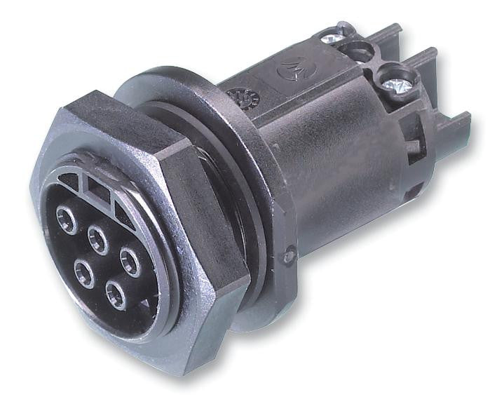 WIELAND ELECTRIC 96.051.5053.1 Power Entry Connector, RST Series, Receptacle, 400 VAC, 20 A, Panel Mount, Screw