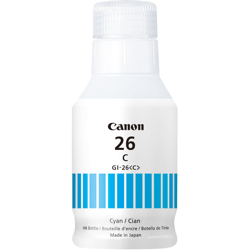 Canon GI-26 Cyan Ink for MAXIFY 6020 and 7020 Printers