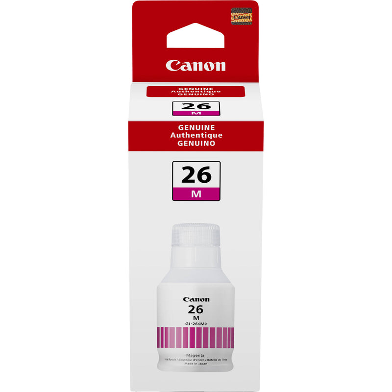 Canon GI-26 Magenta Ink for MAXIFY 6020 and 7020 Printers