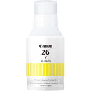 Canon GI-26 Yellow Ink for MAXIFY 6020 and 7020 Printers