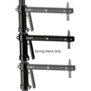 Impact Column Stand with Sliding Arm (Black Chrome)