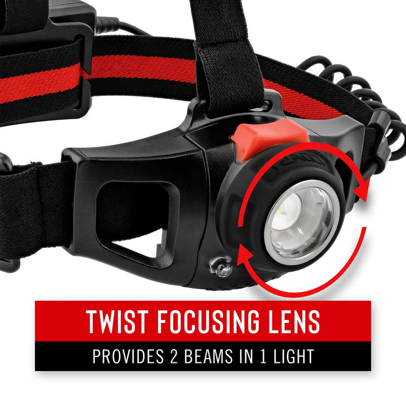 COAST HL77R Rechargeable LED Headlamp in Gift Box