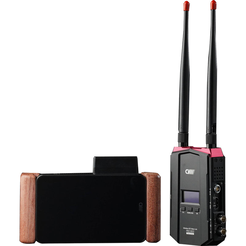 Crystal Video Technology PRO VUE Wireless Transmitter and Monitor Receiver Set (656')