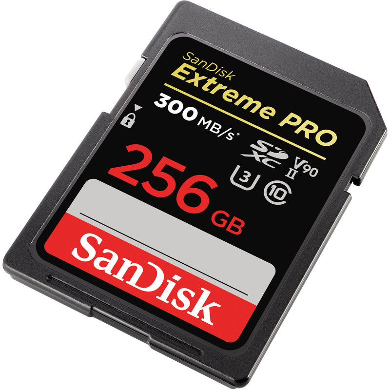 SanDisk 256GB Extreme PRO UHS-II SDXC Memory Card