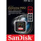 SanDisk 256GB Extreme PRO UHS-II SDXC Memory Card