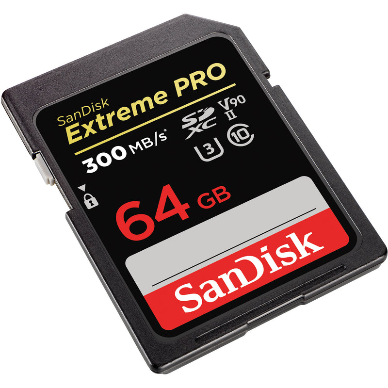 SanDisk 64GB Extreme PRO UHS-II SDXC Memory Card