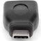 Rocstor USB 2.0 Type-C Male to USB Type-A Female Adapter (Black)