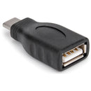 Rocstor USB 2.0 Type-C Male to USB Type-A Female Adapter (Black)