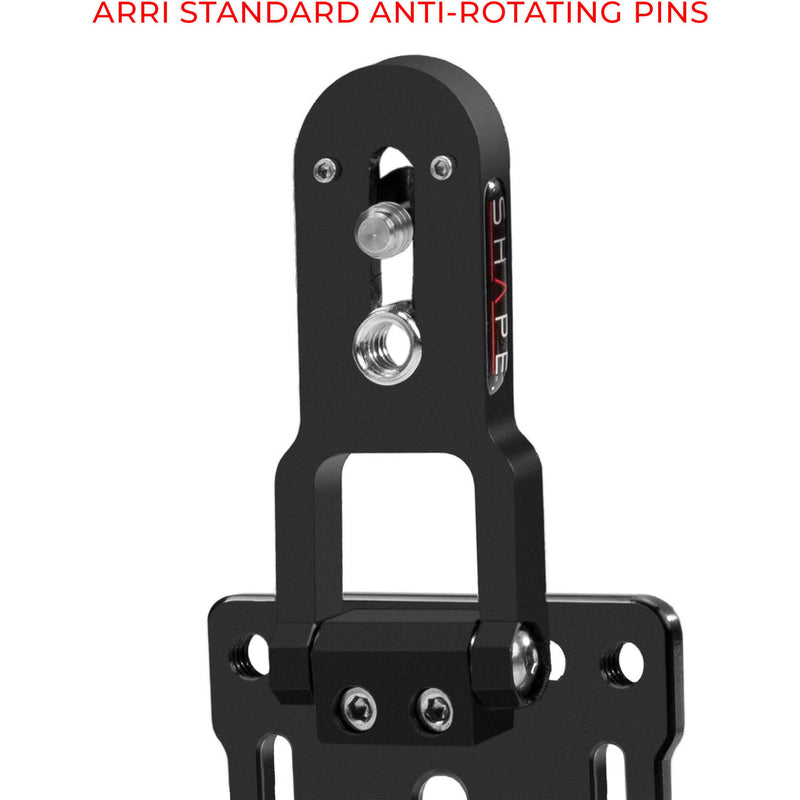 SHAPE Pivoting Mounting Plate for Wireless Receiver