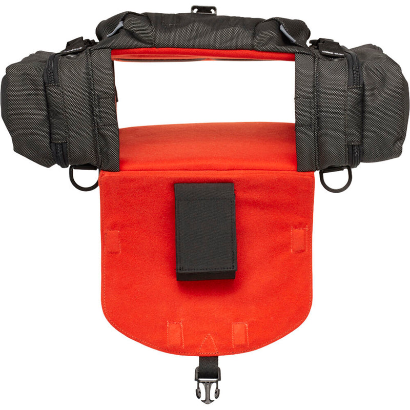 K-Tek Stingray Junior X Audio Mixer Recorder Bag (Orange Interior)