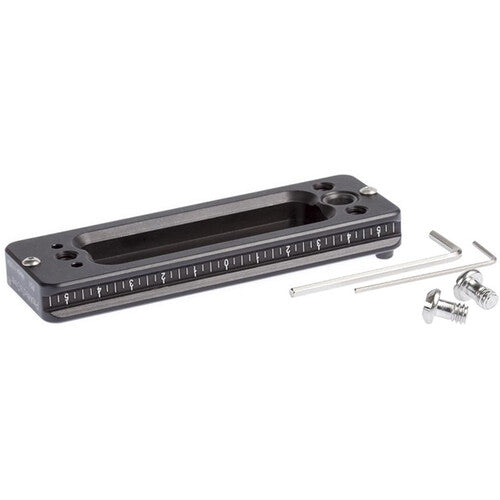 ProMediaGear PX4Q 4.5" Arca-Type Double Dovetail Plate with QD Quick Release Adapter Port