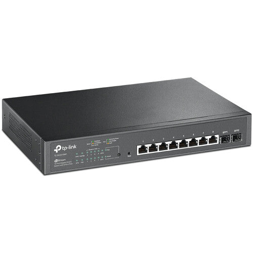 TP-Link Jetstream TL-SG2210MP 10-Port Gigabit PoE+ Compliant Managed Switch with SFP