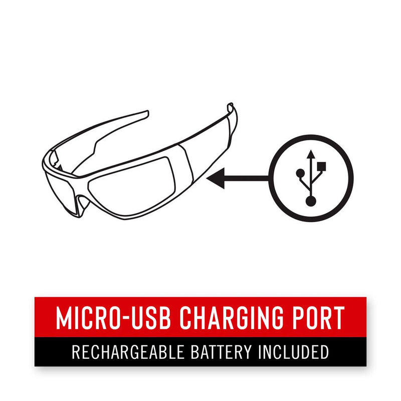 COAST SPG400 Rechargeable Safety Glasses