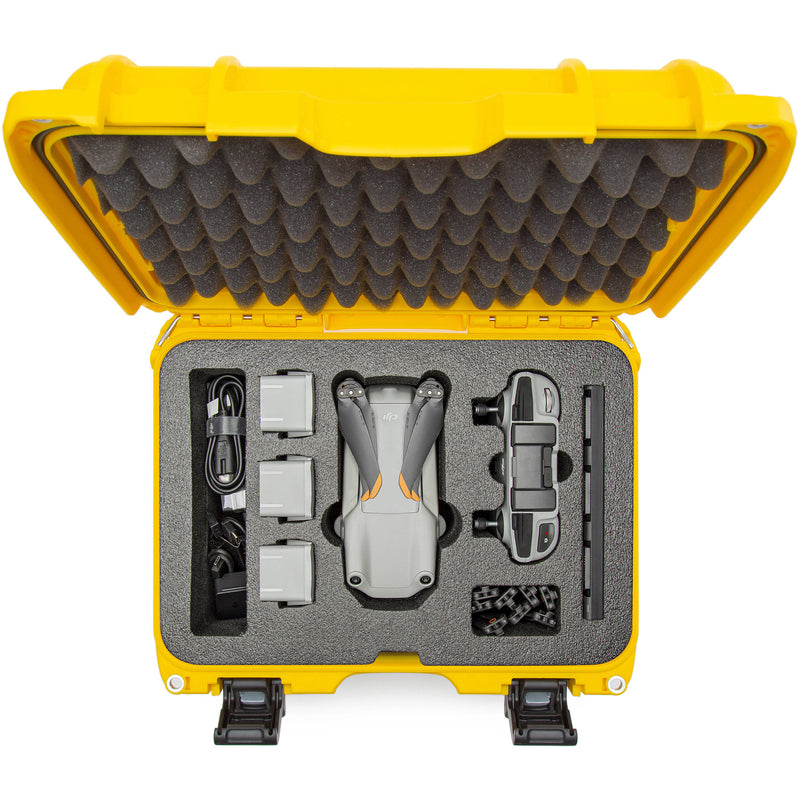 Nanuk 915 Waterproof Hard Case with Insert for DJI Air 2S Fly More Combo (Yellow)