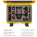 Nanuk 915 Waterproof Hard Case with Insert for DJI Air 2S Fly More Combo (Yellow)