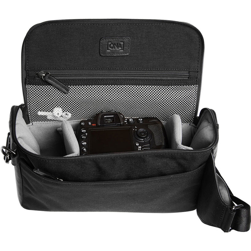 ONA The Rockaway Leather Camera Bag (Black)