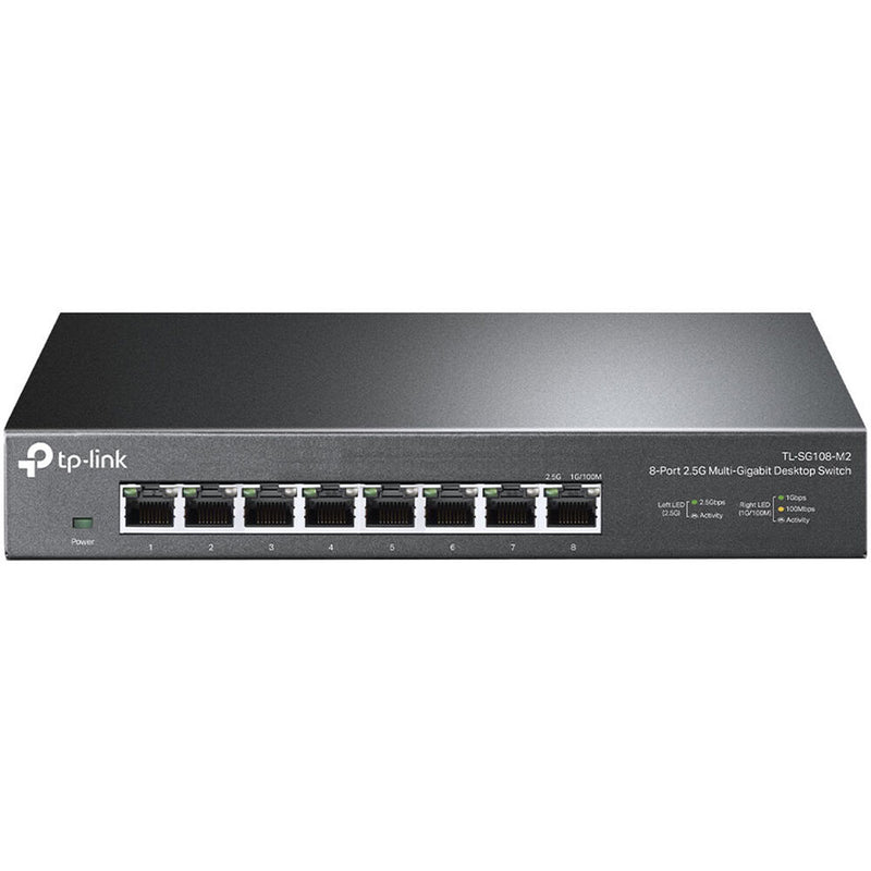 TP-Link TL-SG108-M2 8-Port 2.5 Gigabit Unmanaged Switch