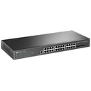 TP-Link JetStream 24-Port Gigabit L2+ Managed Switch with 4 10GE SFP+ Slots