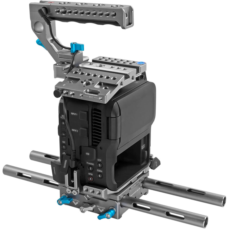 Kondor Blue Base Rig for Canon C70 Base Rig (Space Gray)