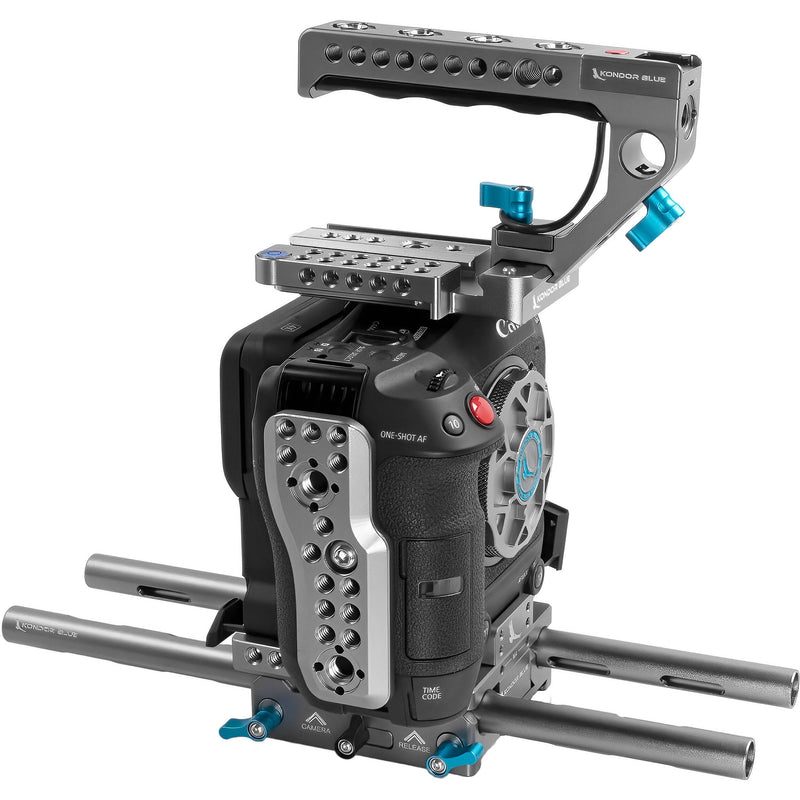 Kondor Blue Base Rig for Canon C70 Base Rig (Space Gray)