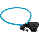 Kondor Blue Straight D-Tap to DC 2.5mm Right-Angle Cable (15")