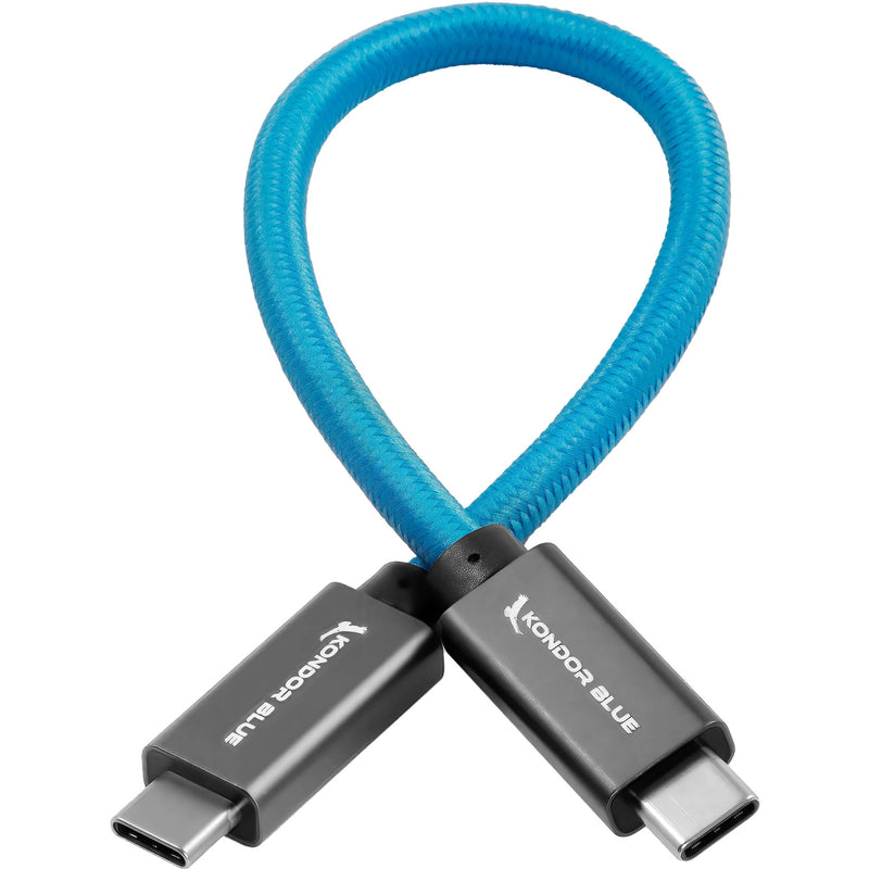 Kondor Blue USB 3.1 Gen 2 Type-C Cable (8.5")