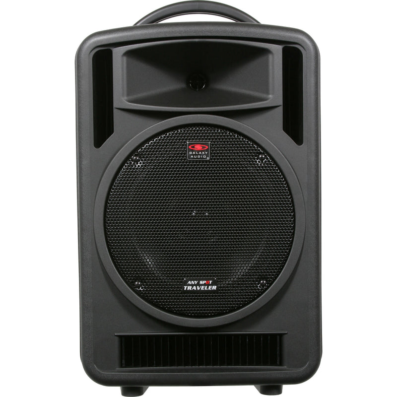 Galaxy Audio TV10 Traveler 10" 150W 2-Way Rechargeable PA System with Bluetooth and Handheld Wireless Mic