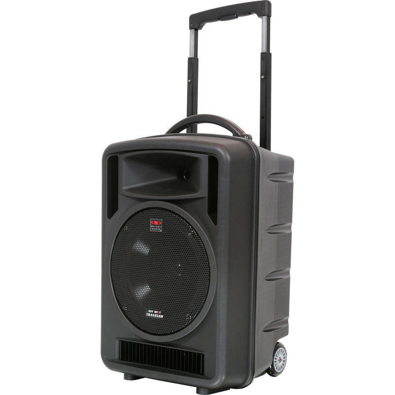 Galaxy Audio TV10 Traveler 10" 150W 2-Way Rechargeable PA System with Bluetooth and Handheld Wireless Mic