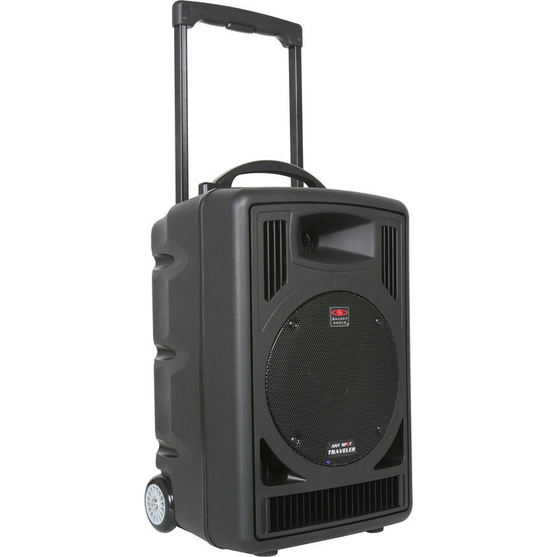 Galaxy Audio TV8 Traveler 8" 120W 2-Way Rechargeable PA System with Bluetooth and Handheld Wireless Mic