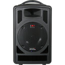 Galaxy Audio TV8 Traveler 8" 120W 2-Way Rechargeable PA System with Bluetooth, CD Player, and Two Handheld Wireless Mics