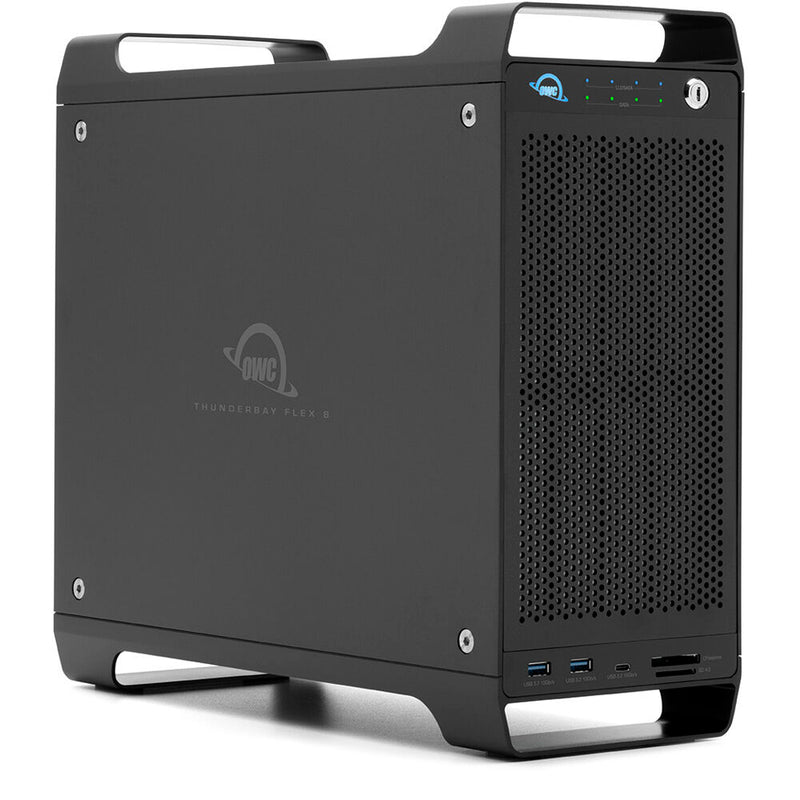 OWC ThunderBay Flex 8 128TB 8-Bay Thunderbolt 3 RAID Array (8 x 16TB HDDs)