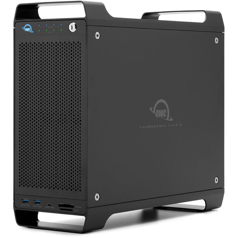 OWC ThunderBay Flex 8 32TB 8-Bay Thunderbolt 3 RAID Array (1 x 4TB SSD, 7 x 4TB HDDs)