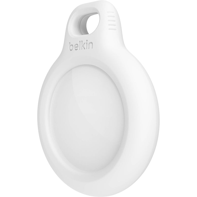 Belkin Secure Holder with Key Ring for Apple AirTag (White)