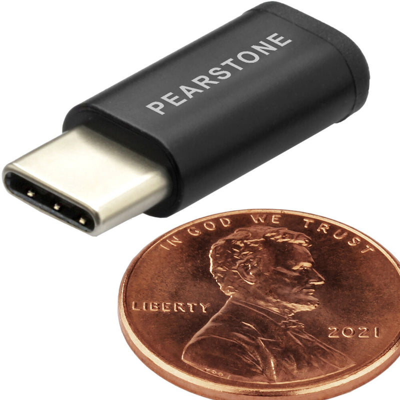 Pearstone USB Type-C Male to Micro-USB Female Adapter