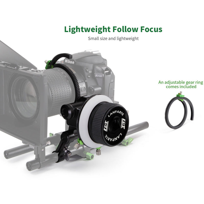 LanParte FF-03 Lightweight Mini Follow Focus