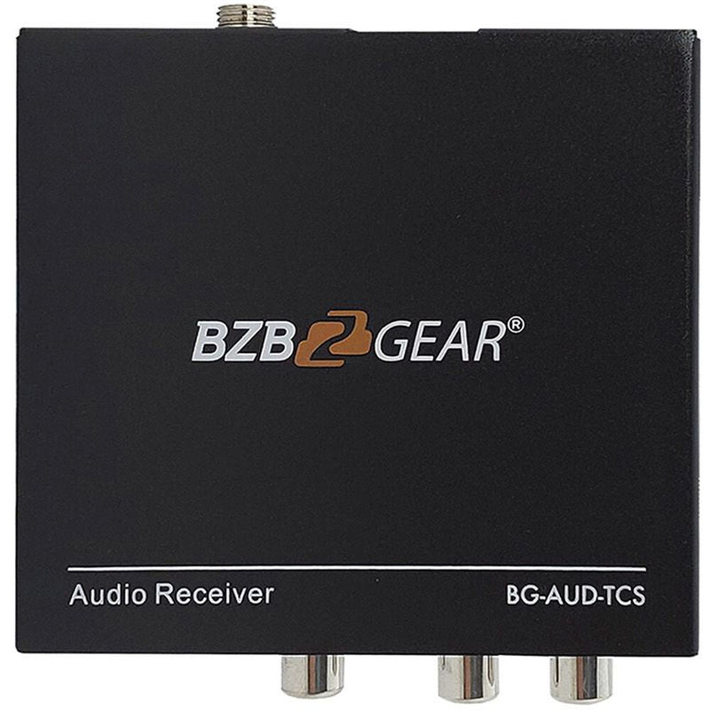 BZBGear Stereo/Toslink/Coax Audio Extender Transmitter/Receiver Over Cat5E/6/7 (Up to 950')