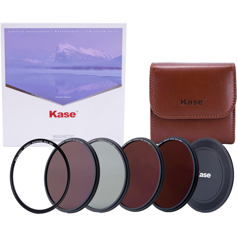 Kase 82mm Skyeye Professional ND Magnetic Filter Kit with Front Caps and Case