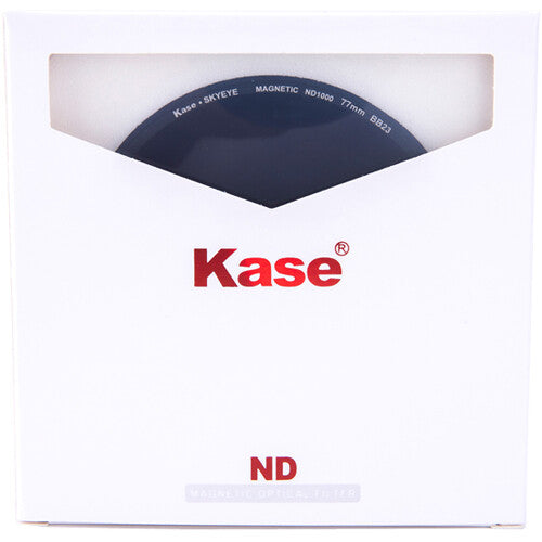 Kase 77mm Skyeye ND1000 (10-Stop) Magnetic Neutral Density Filter with Adapter Ring