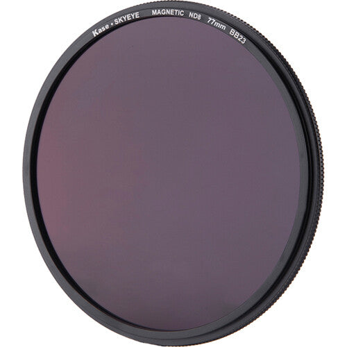 Kase 77mm Skyeye ND8 (3-Stop) Magnetic Neutral Density Filter with Adapter Ring