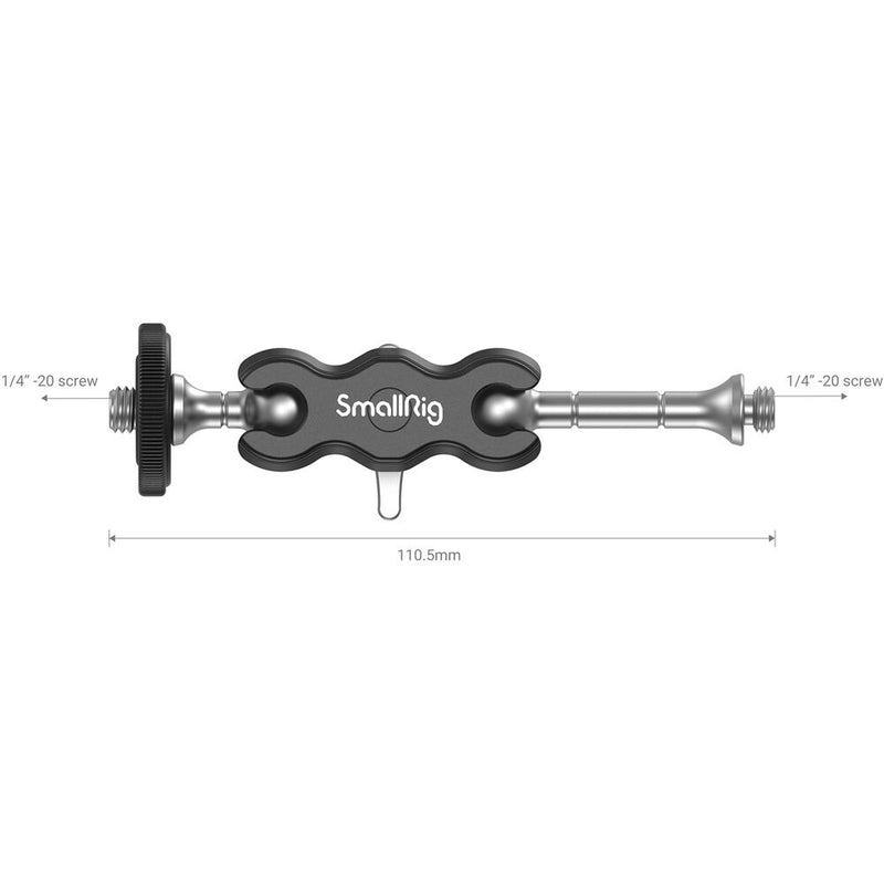 SmallRig Mini Magic Arm with Universal Dual Ball Heads & 1/4"-20 Screws