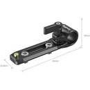 SmallRig 15mm Single Rod Clamp with Integrated NATO Rail