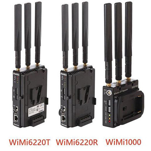 Nimbus WiMi6220 Wireless Transmission System with WiMi1000 Repeater Bundle (V-Mount)