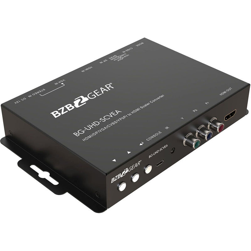 BZBGear Multi-Format 4K UHD Scaler Converter HDMI/DP/VGA/CVBS/YPbPr to HDMI