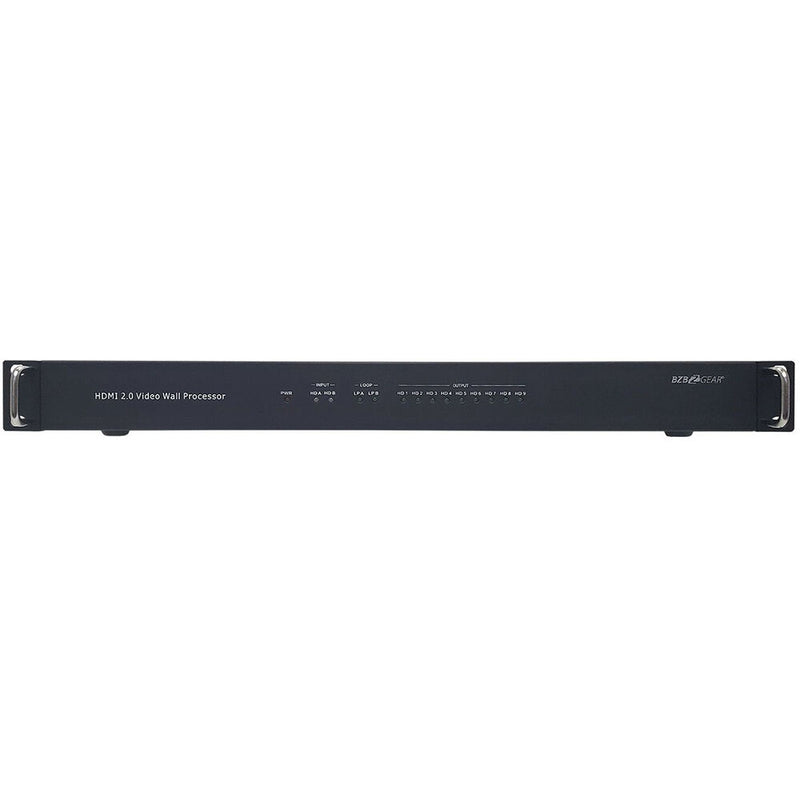 BZBGear 4K UHD HDMI 2.0 3x3 Video Wall Processor